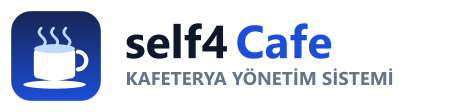 self4 Cafe — Karekodlu Kafeterya ve Kantin Yönetim Sistemi